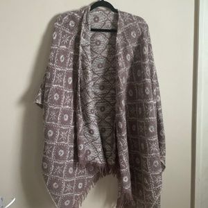 Knit Shawl/Cape